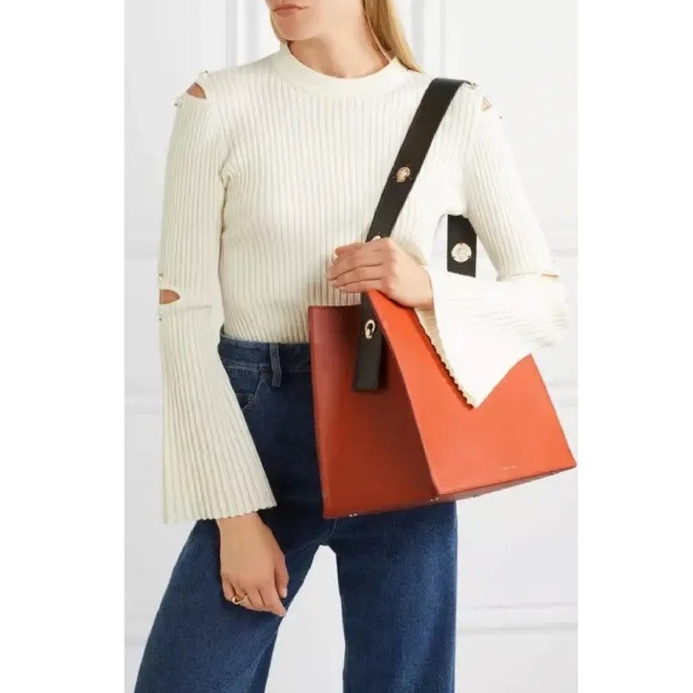 Brown Leather Shoulder Bag